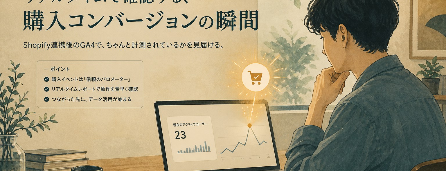 接続後に計測を確認するイメージ