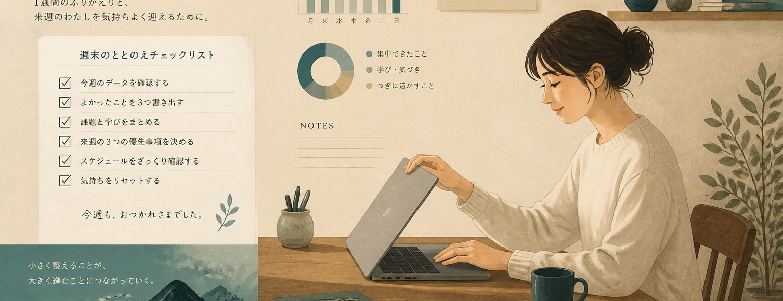 15分でレビューを終えるイメージ